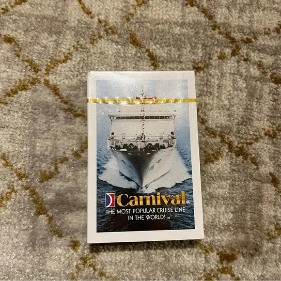 Carnival Cruise Line Playing Cards Deck Sealed Unused - Picture 1 of 2